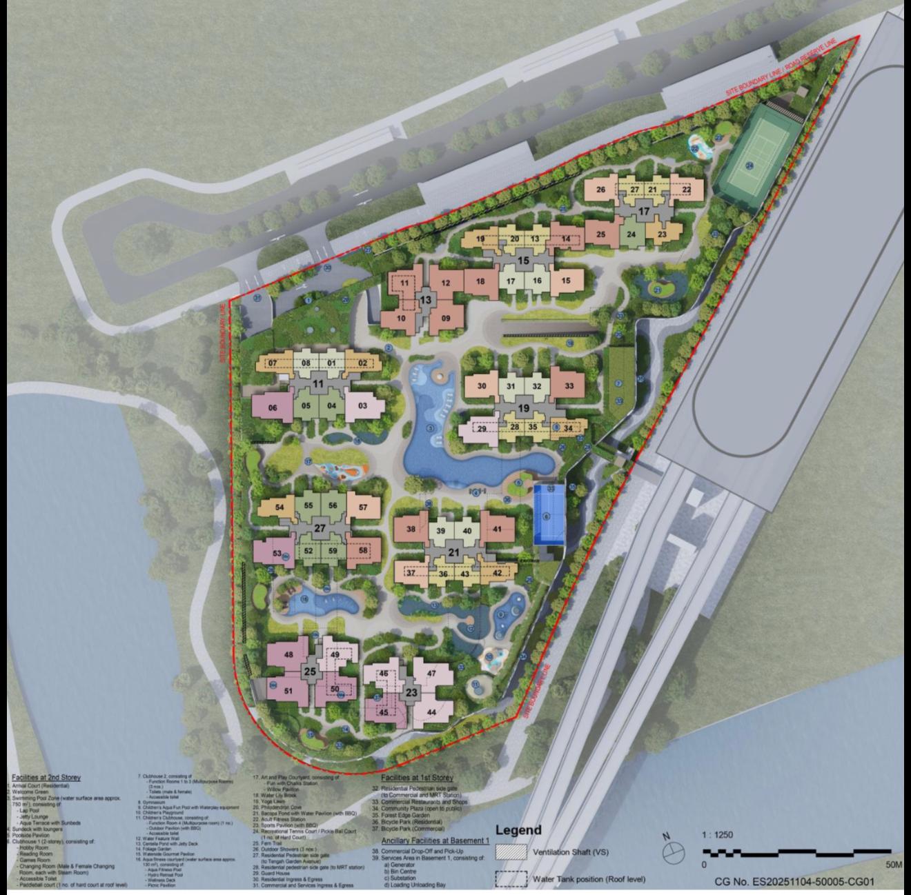 Tengah Garden Residences Site Plan